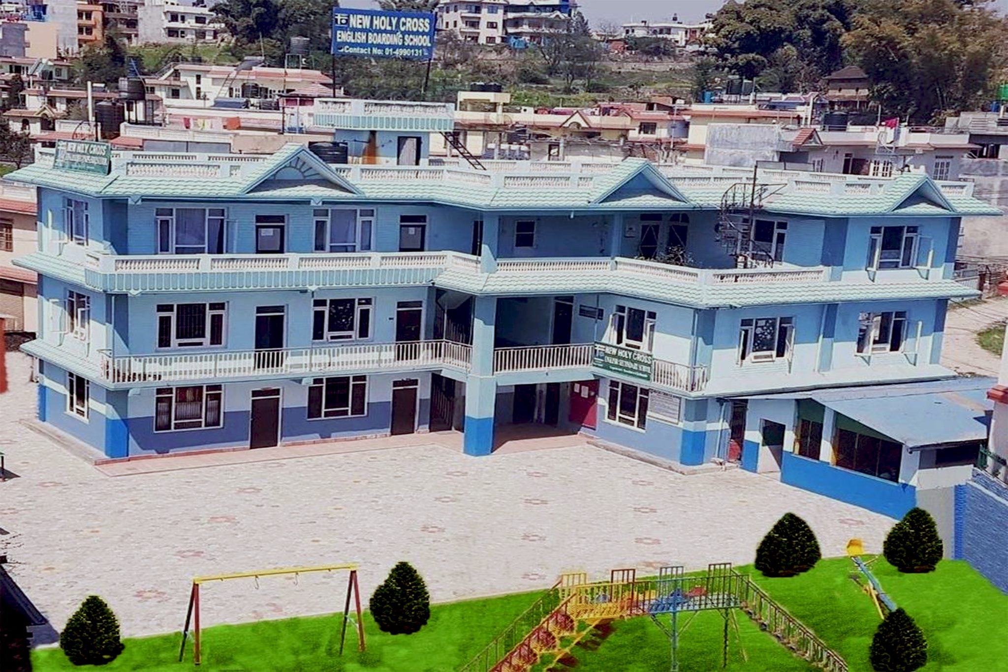 School building exterior